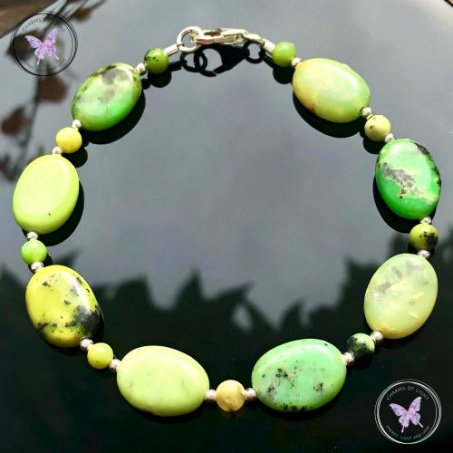 Chrysoprase Ovals Bracelet